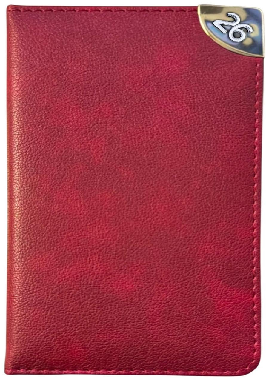PaulStore 2026 Diary A5 Week To View Diary D Range Family Organiser Planner (Red)