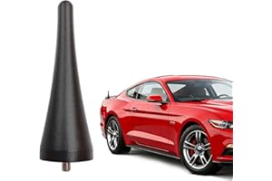 VAGMI 3.8 Inch Aluminum Antenna Compatible with Ford Mustang 2010-2014 & Mazda Miata 2006-2025 MX5 NC ND RF Antenna, for Ford