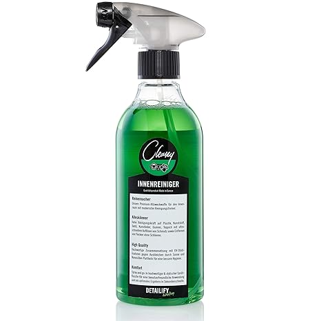 Detailify Cockpitreiniger Innenreiniger Cleany Innenraumpflege Auto KFZ Cockpitspray Cockpitpflege Plastik Kunststoff Armatur