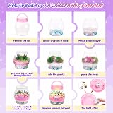 MELAND Unicorn Terrarium Kit Craft Kit for 5-10 Girls Gifts Unicorn Toys view 3