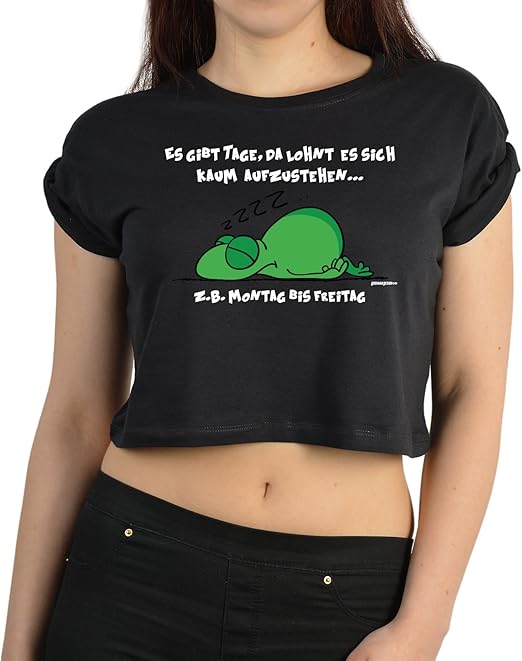 3er-Pack Bauchfreie Langarm-Tops - Stretchige Basics Für Damen