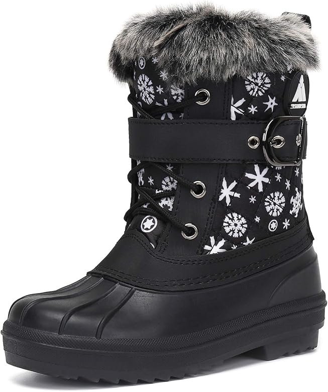 boys snow boots size 8