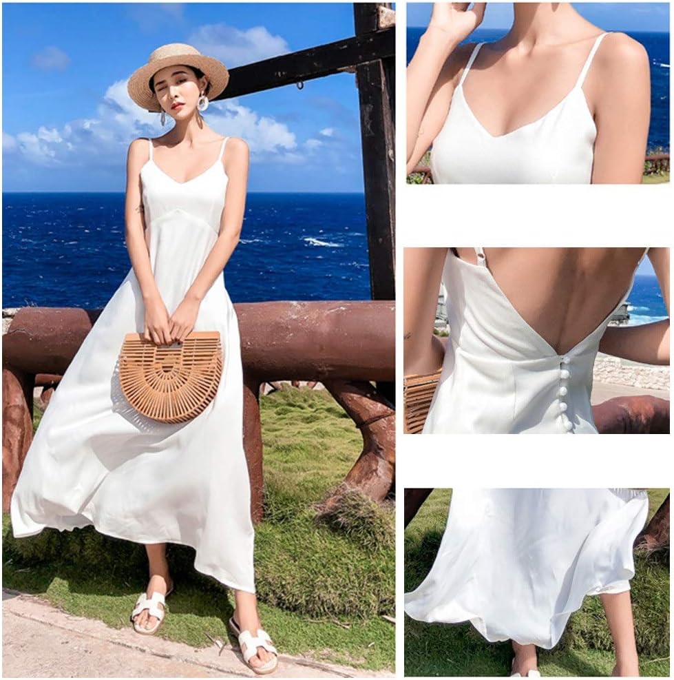 Solid Chiffon Bohemian Beach Dress 