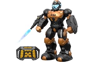 IMAGIFUN Robot Toys for Kids, Voice Control, with Gesture Sensing Control, Metal Smart Walking Dancing Robot Toy, Programmable Remote Control Robot, Robot Toys with Music Dancing Functions for Toddler,Upgraded