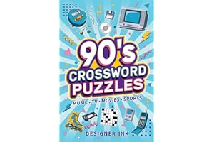 1990s Crossword Puzzles: Movies, TV, Sports, Music, Pop Culture, Politics & History
