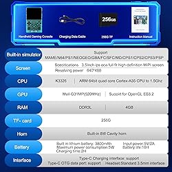 【30000 in 1】 R40S Pro Retro Handheld Game