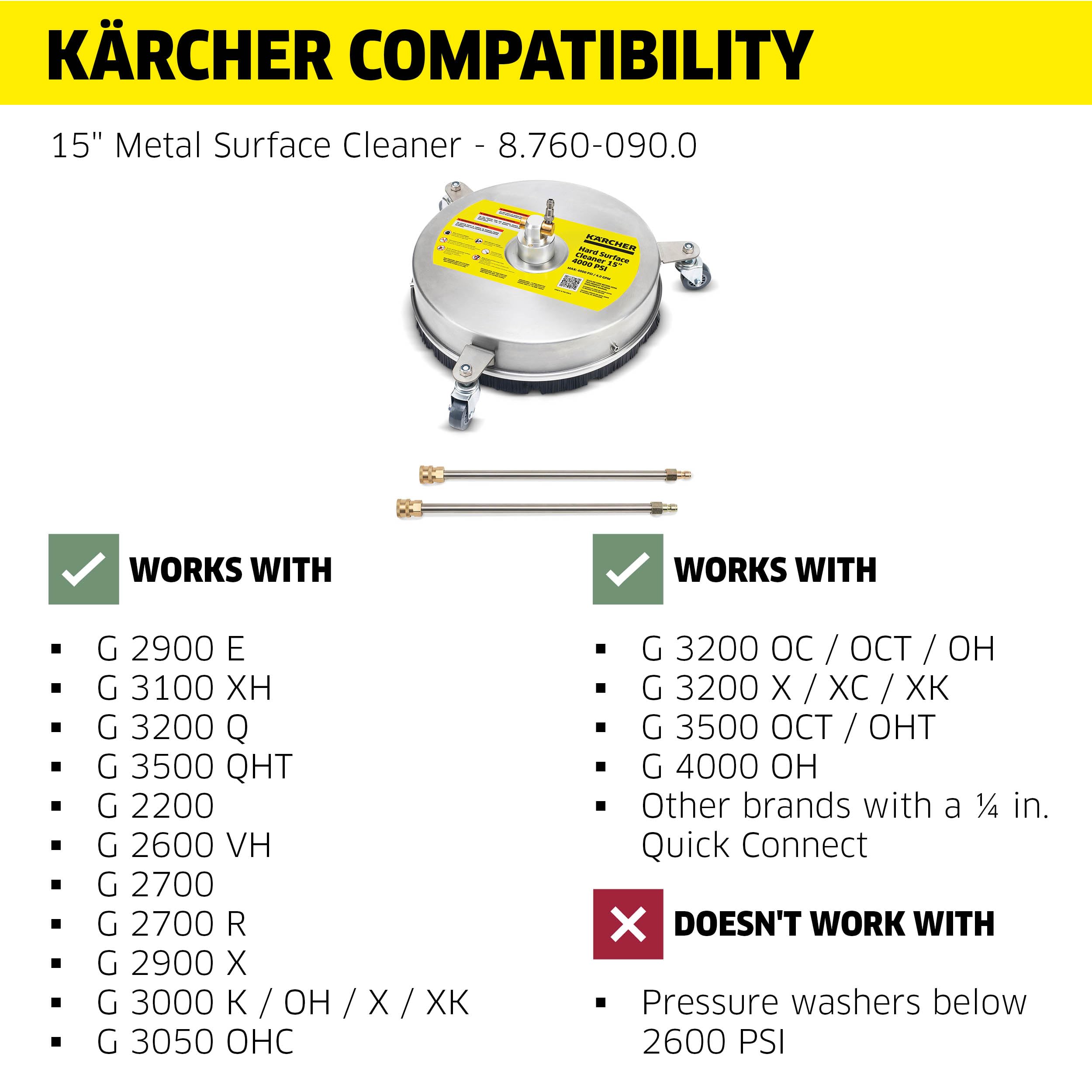 Kärcher Pressure Washer Surface Cleaner 15