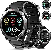 Qecnato Smart Watches for Men (Answer/Make Calls), 1.39" Watches, Heart Rate/Sleep Monitor, 110+ Sports Modes Watch for Men, 