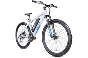 Totem Electric Bike for Adults, 750W Peak 26" Ebike for Men Women Teens with 375WH Babttery 21 Speed 20Mph, Up to 40Miles Front Suspension, Commuting E-Bike Mountain Bicycle
