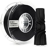 R3D High Speed PLA Pro Filament 1.75mm 1KG, 3D Printer Filament for 30-600 mm/s High-Speed Printing, Dimensional Accuracy +/- 0.02 mm, Plastic Spool, Compatible with AMS (Matte Black)