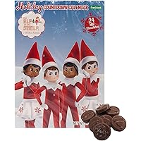 Elf on the Shelf Holiday Christmas Candy Chocolate Countdown Calendar - 24 Days