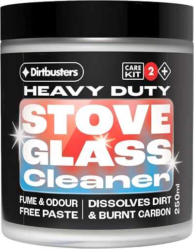 Dirtbusters Stove Glass Cleaner 500g - Pro Cleaning Paste for Stove Window
