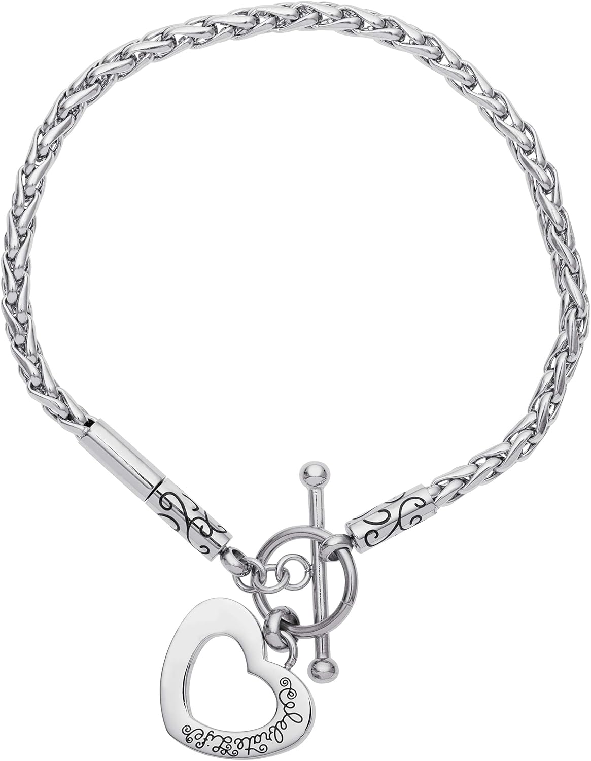 Connections from Hallmark Stainless Steel Heart “Celebrate