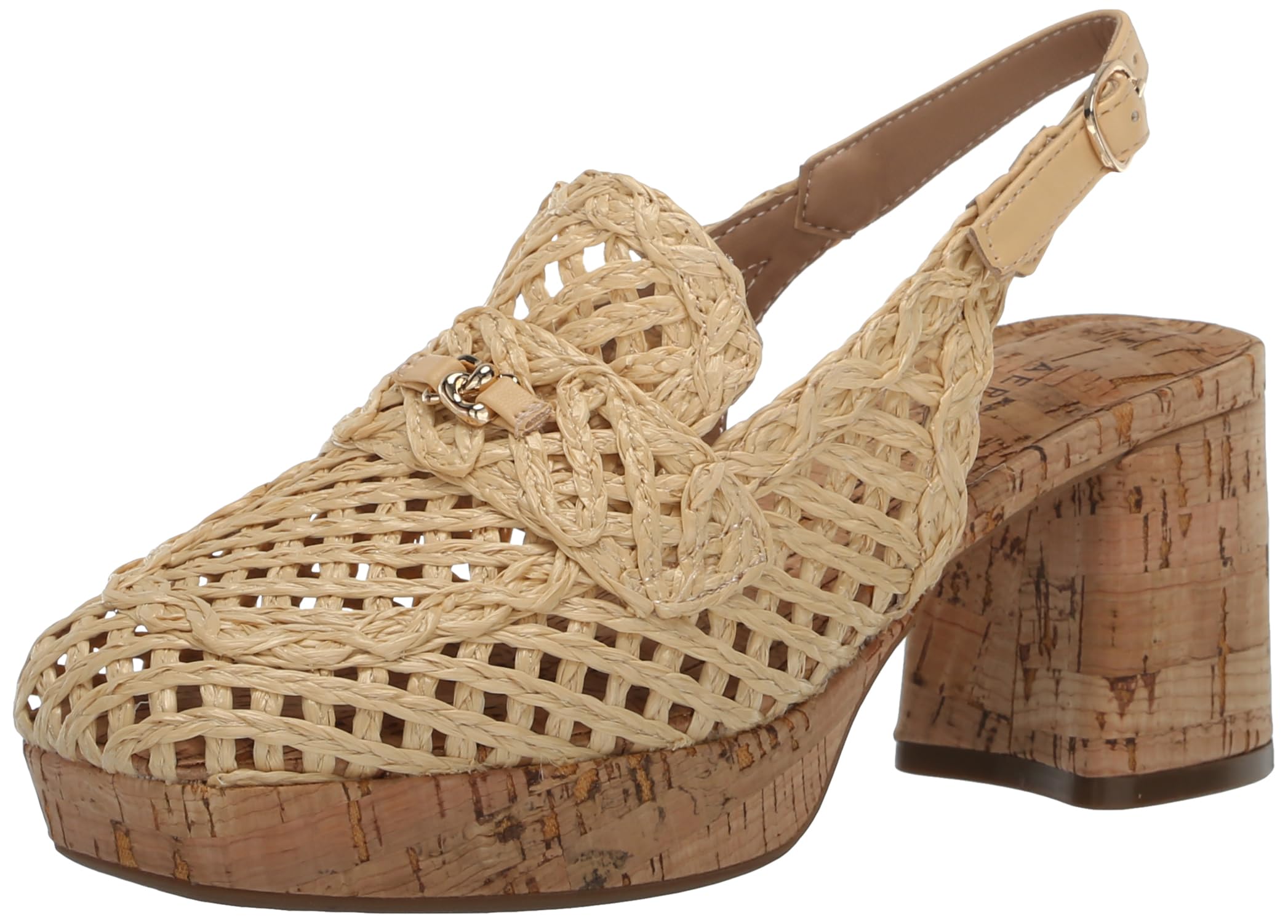 Aerosoles Women’s Santiago Loafer, Natural Raffia, 5