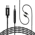 KZ ZST iem Cable, Replacement USB C Type-C Cable, Upgraded in ear Monitor Cable Cpins for kz zs10 pro x, zs12 pro x, zsn pro x, zsn pro, edx pro, zar, za12, castor, as16 pro, prx, cca cra Earphones