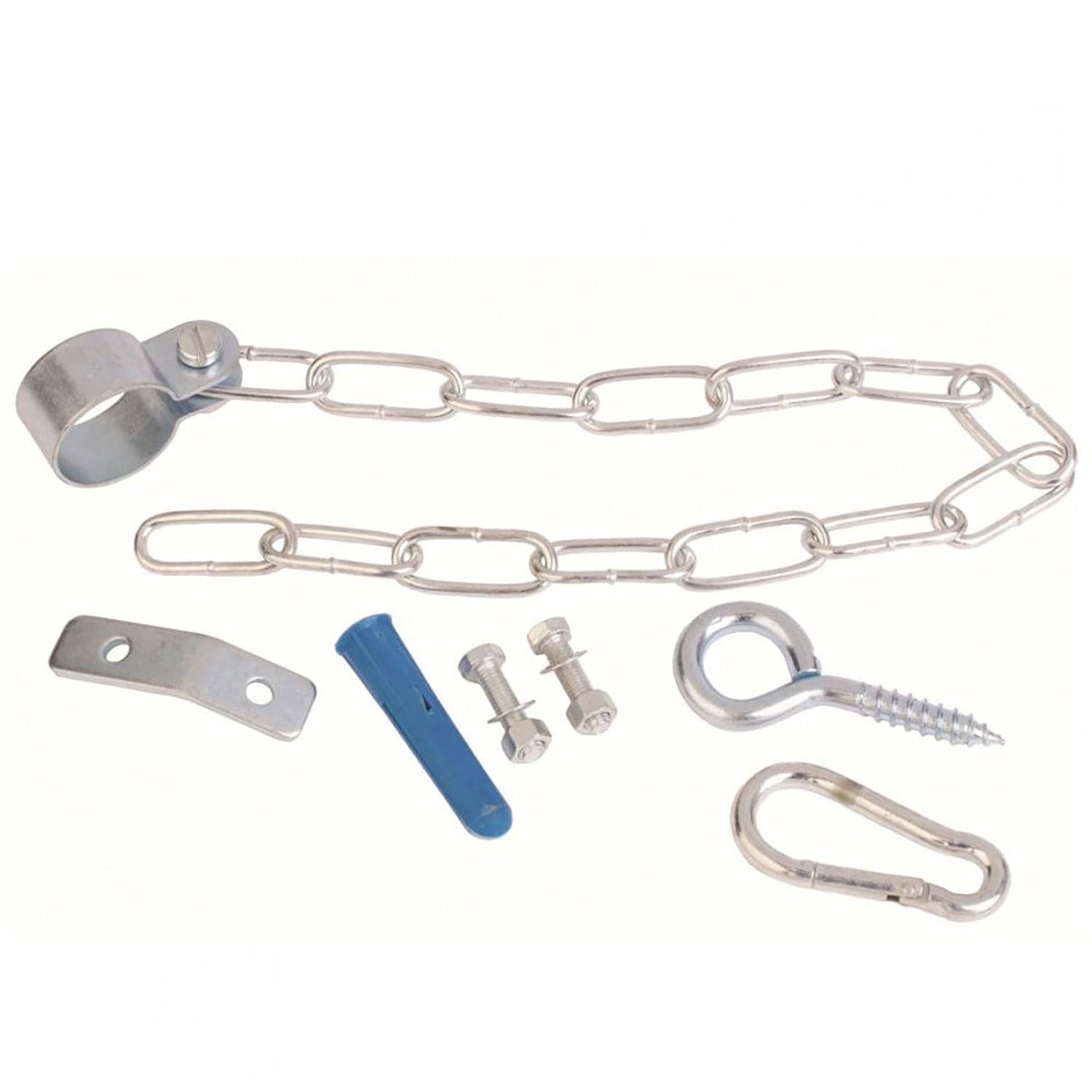 380mm Heavy Duty Screw In Cooker Gas Safety Set Chain Meets UK