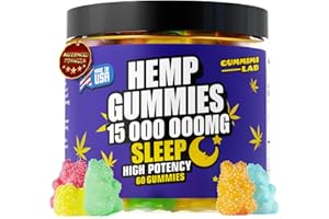 GUMMIMI Hеmр Gummies for Restful Nights - Soothes Soreness and Discomfort in the Body - Assorted Fruit Flavors - Made in USA