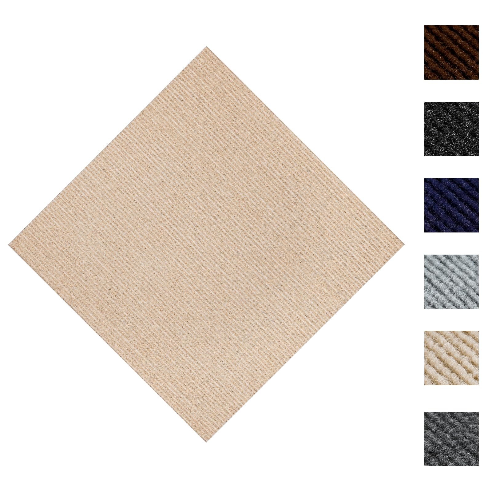 CUCOS Carpet Tiles 24" x 24" Peel and Stick, Self
