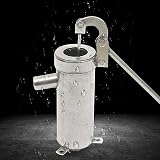 ZNWEATCZ Handheld Well Pump Stainless Steel 10m Depth Hand Shake Suction Water view 8
