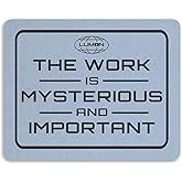 The Work is Mysterious and Important Lumon Sticker Decal Notebook Car Laptop 5.5"