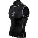 SCUBAPRO Sport Hoodless Scuba Diving Vest, 2.0 MM, Limestone-Based Pure Neoprene, Unisex, M