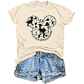 You've Got A Friend Shirt Women Magical Shirt Funny Letter Print Tee Family Holiday Vacation Short Sleeve Tops