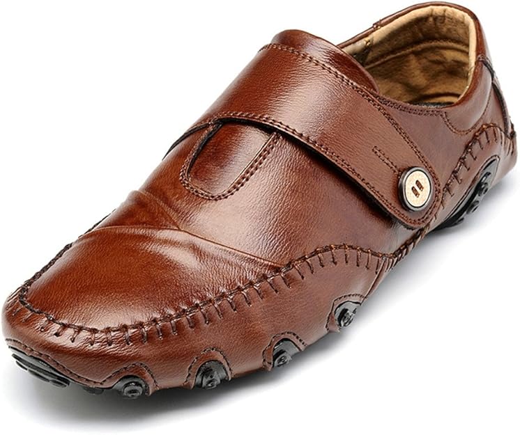 JUEQIBAA Herren Slip On Schuhe - Leichte Freizeitschuhe Aus Mesh Mit Rutschfester Sohle