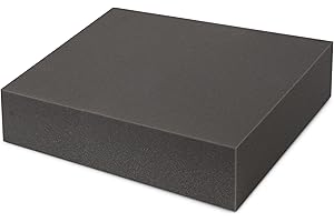 FlyGulls 20X20X4 Inch High-Density Upholstery Foam Padding Thick Couch Cushion Replacement Sofa Foam Cushion Replacement Cut 