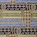 Danny K. Women's Tapestry Crossbody Cell Phone or Passport Purse, Handmade in USA (Neptune/Blue)