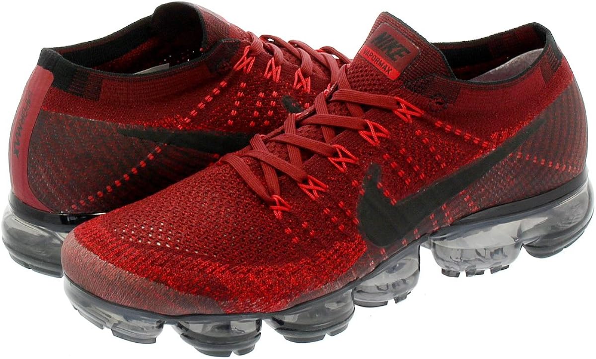 vapormax nike black red