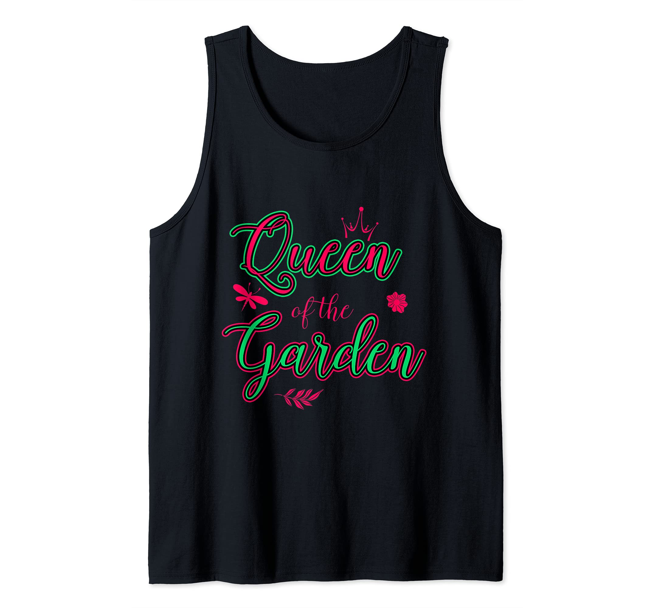 Queen Of The Garden Gardener Gardening Horticulture Tank Top