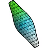 Innovative Strap Wrapper Neoprene Mask Strap Cover Blue Fish Scales