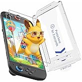 2 Pack Screen Protector Compatible with Nintendo Switch 2 (2025) (30s Installation), TRANSNOVO Tempered Glass Switch2 Accessories, HD Clear, Anti Glare, 9H Hardness, Scratch-proof, Bubble Free (HD Clarity, 2-Pack)