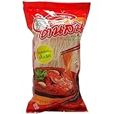Glass Noodle Bean Vermicelli with Mung Bean 100% Wt 40g (1.41 Oz) X 6 Bags