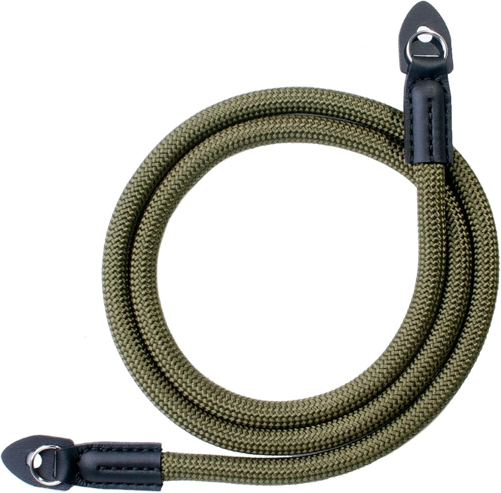 VKO Vintage Camera Neck Strap Nylon Rope Shoulder Strap for Film DSLR Green