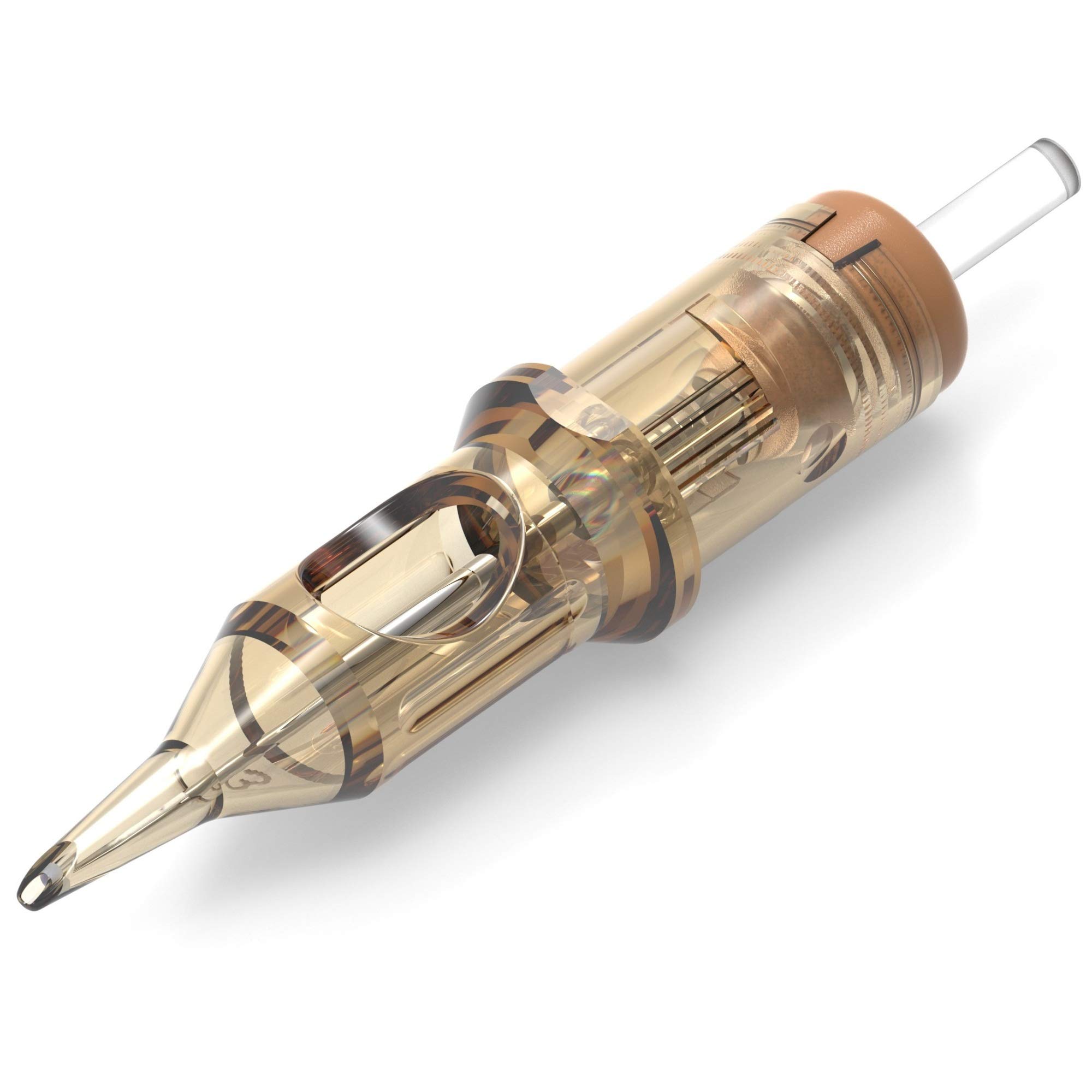 Tattoo Cartridge Needles #12 Standard 0.35mm Round Liner X-Taper 20PCS Professional Disposable (3RL)