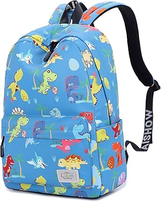 Amazon Lxyoto子供用 リュック リュックサック キッズ 恐竜 リュック 子供 キッズ バッグ 幼稚園 通園 入園 入学 かわいい 低学年 高学年 おしゃれ 中学生 男の子 女の子 遠足 お祝い プレゼント A スカイブルー 恐竜 リュックサック