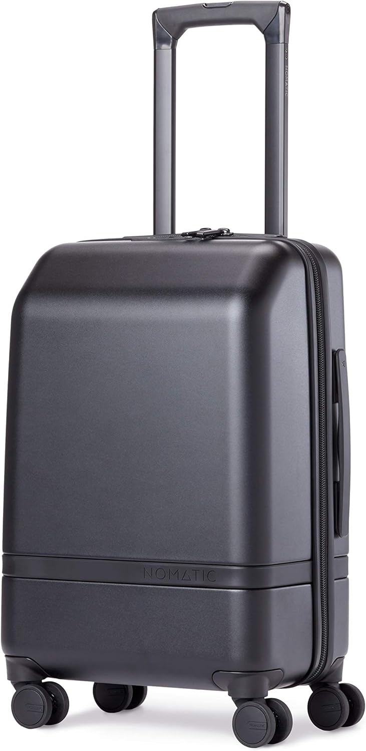 Nomatic Luggage- Carry-On Classic Luggage Perfect for 3-5 Day Trips, Hard Case Luggage for Men and Women…