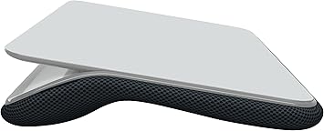 Amazon Com Logitech Comfort Lapdesk N500 White Grey Electronics
