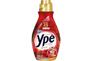 Ypê - Amaciante de Roupas Concentrado Alquimia Encanto 500 ml, Azul, Frasco
