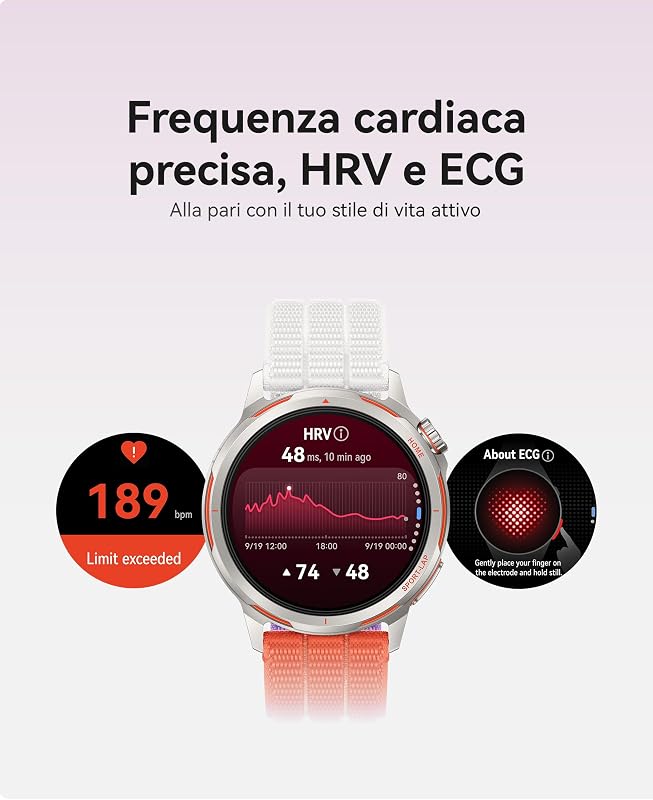 WATCH GT Runner 2 Smartwatch per Uomo, fino a 14 Giorni, Arancione
