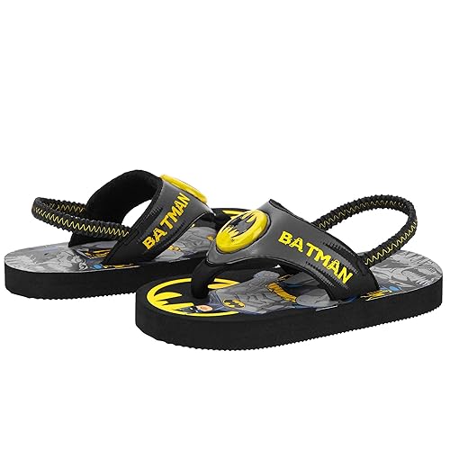 Batman LED Light Up Flip Flop Beach 