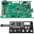 AUTOBABA Upgrade 42002-0007s Control Circuit Board with Switch Pad 472610Z Compatible with Mastertemp Sta-Rite Max-E-Therm NA & LP Series Pool/Spa Heater Replace# 461105