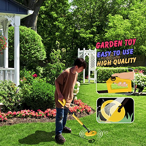 all-sun Handheld Metal Detector for Junior Kids Education Exploration Toy Color Yellow