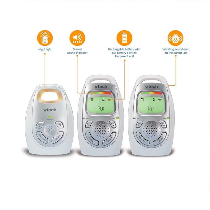 vtech dm223 audio baby monitor