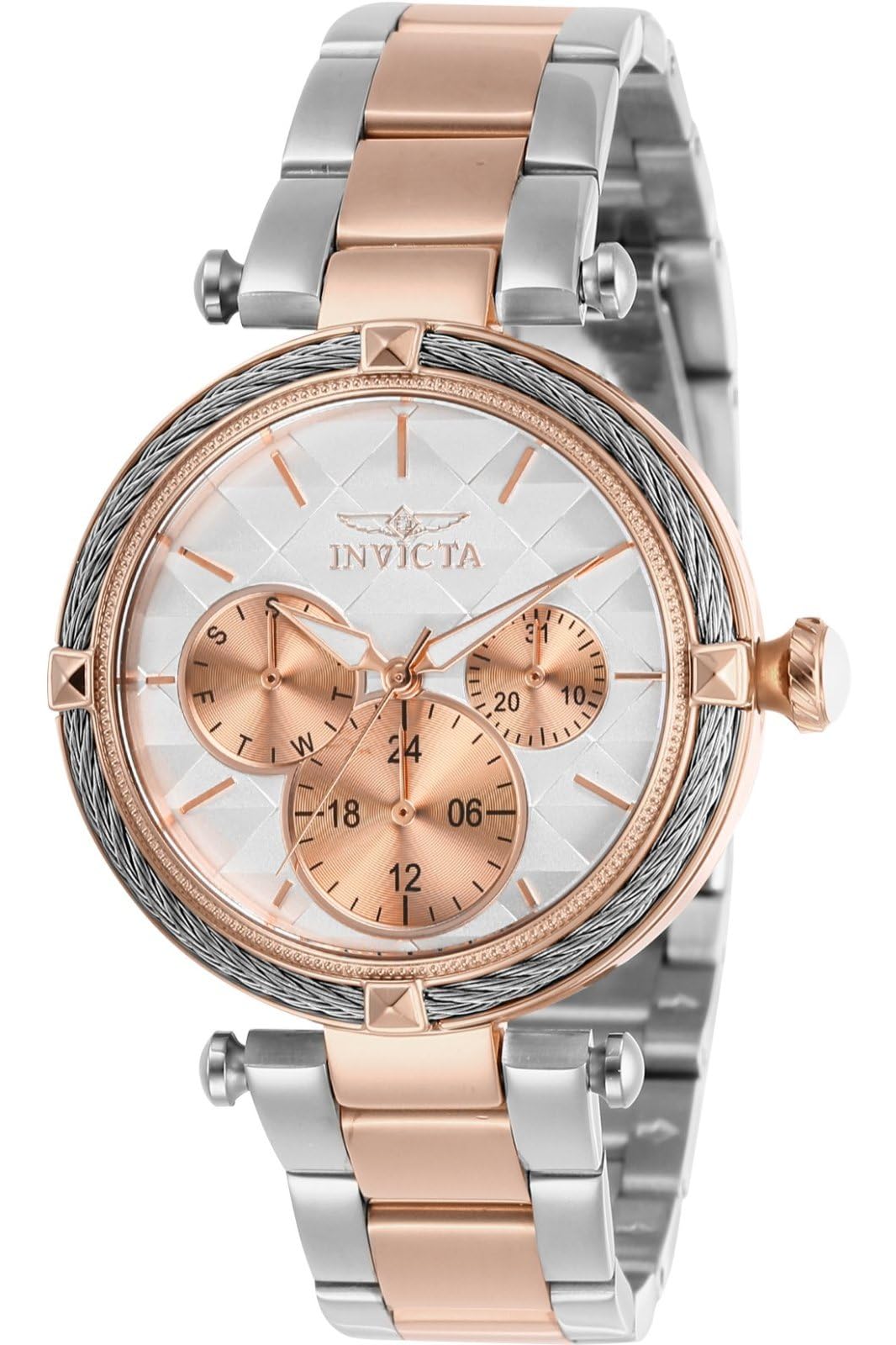 Invicta Women's Analog Quartz Watch with Stainless Steel Strap 28962
