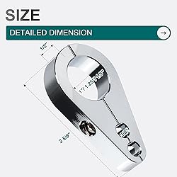 MoKitDora 1" Motorcycle Handlebar Clips or Frame