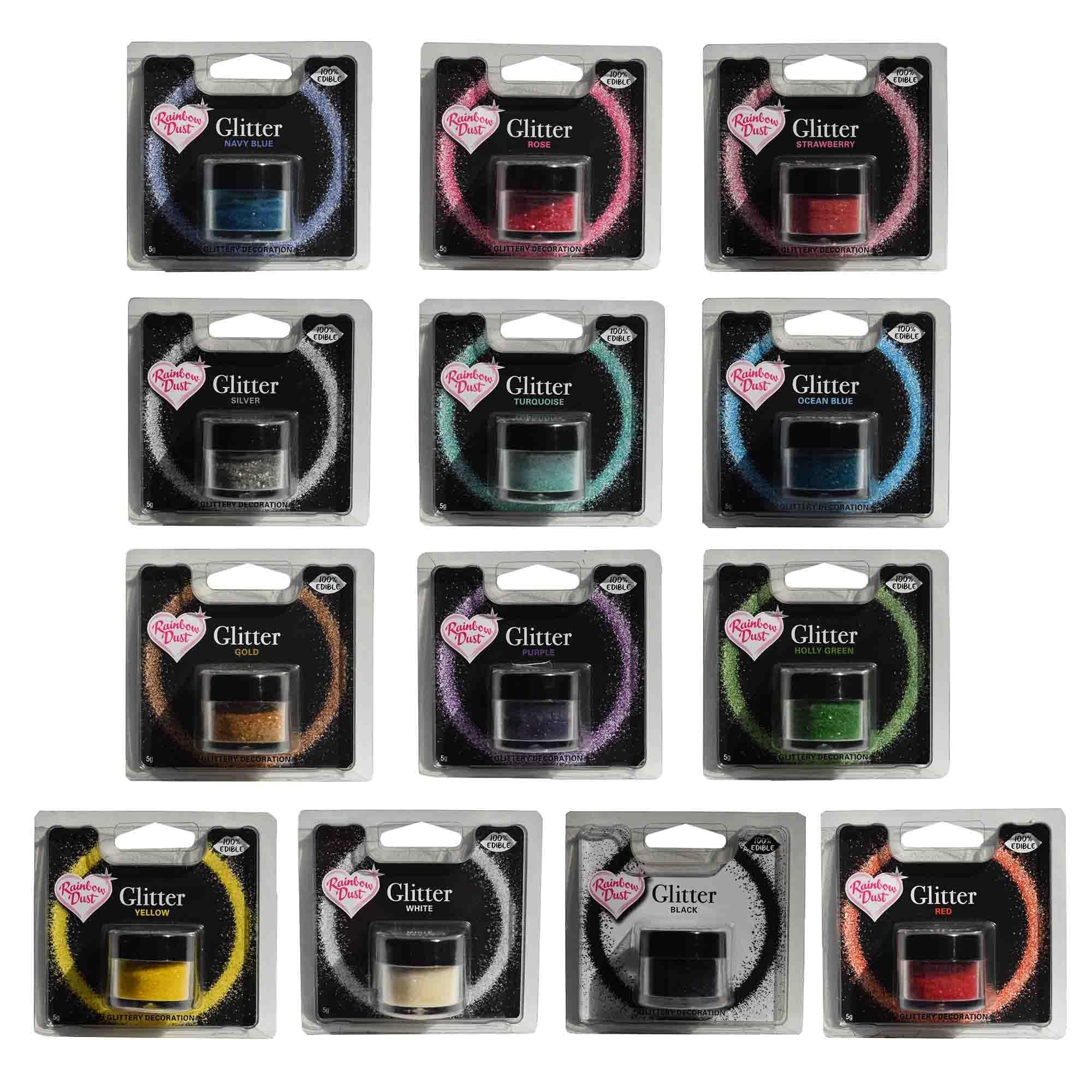 Dust Rainbow Glitter Ocean Blue