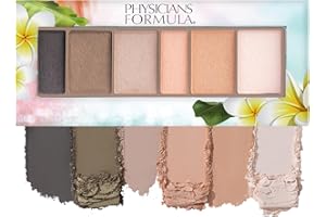 Eyeshadow Palette By Physicians Formula Matte Monoi Butter Eyeshadow Natural Matte Blushed Nudes, For Sensitive Skin, Hypoallergenic, Nourishing Moisturizing, Smooth, All Day Wear