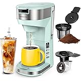 Famiworths Single Serve Coffee Maker Iced Coffee Maker